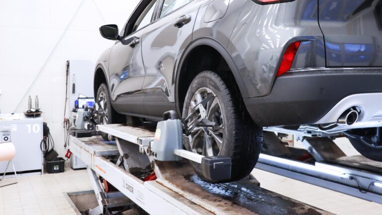 Hjulinställning på Brandt