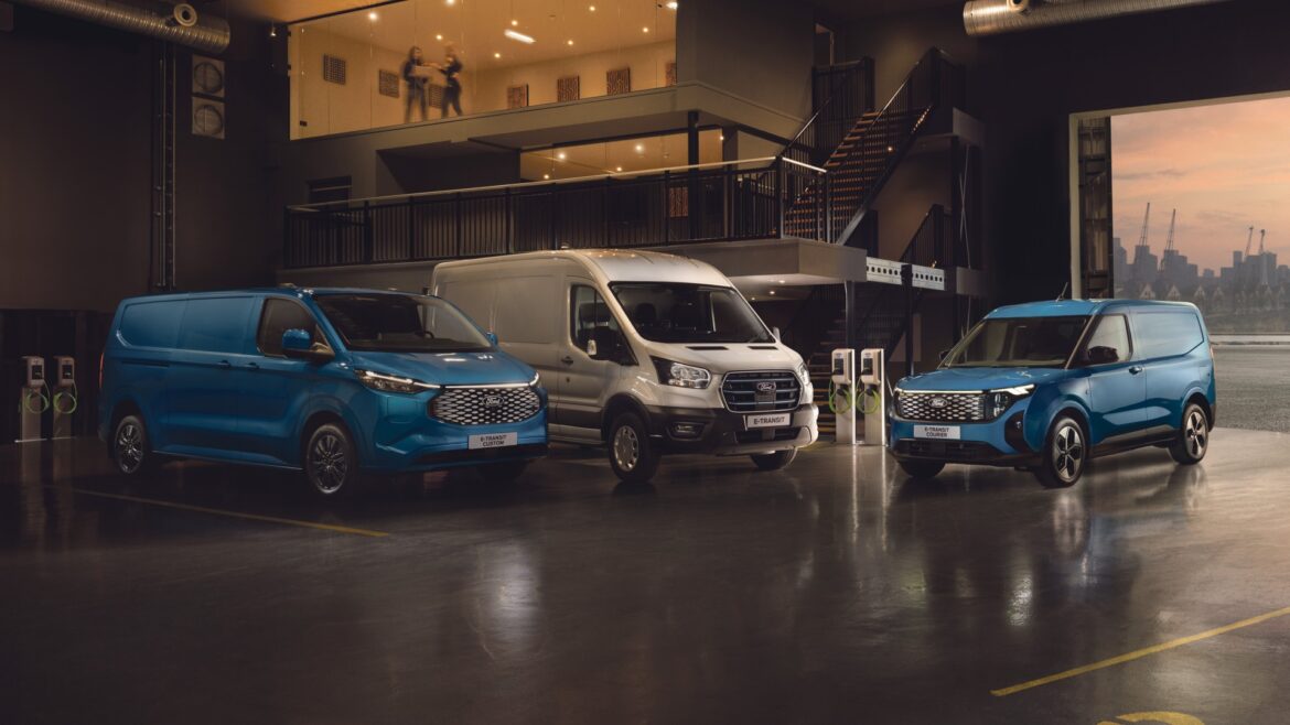 transportbilar från Ford. Custom, Transit och Connect. Med Pro Edition