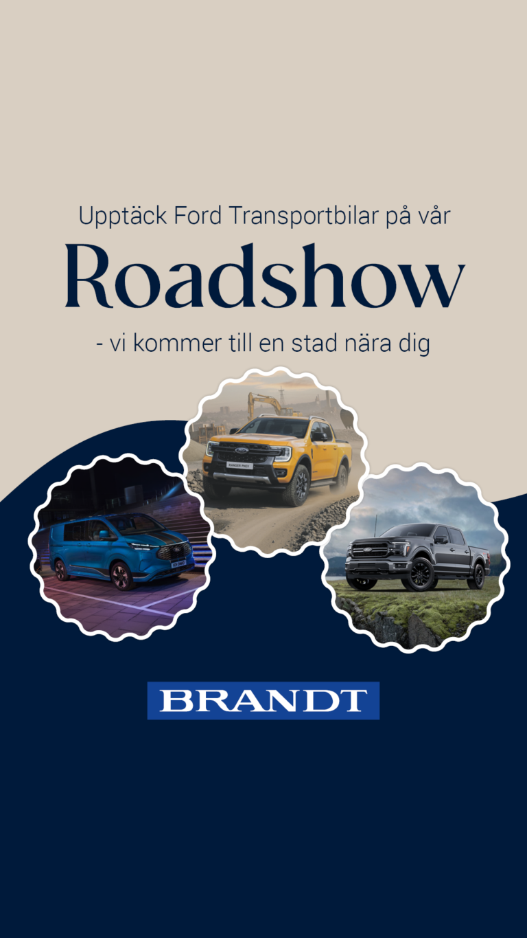 Upplev Ford - Vi ses på Borgunda Bygghandel i Falköping